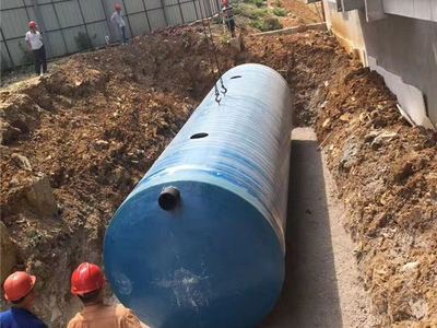 學校化糞池清理方法地埋式玻璃鋼化糞池化糞池